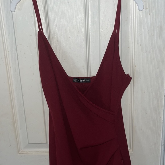 Red Mini Dress - Picture 3 of 5